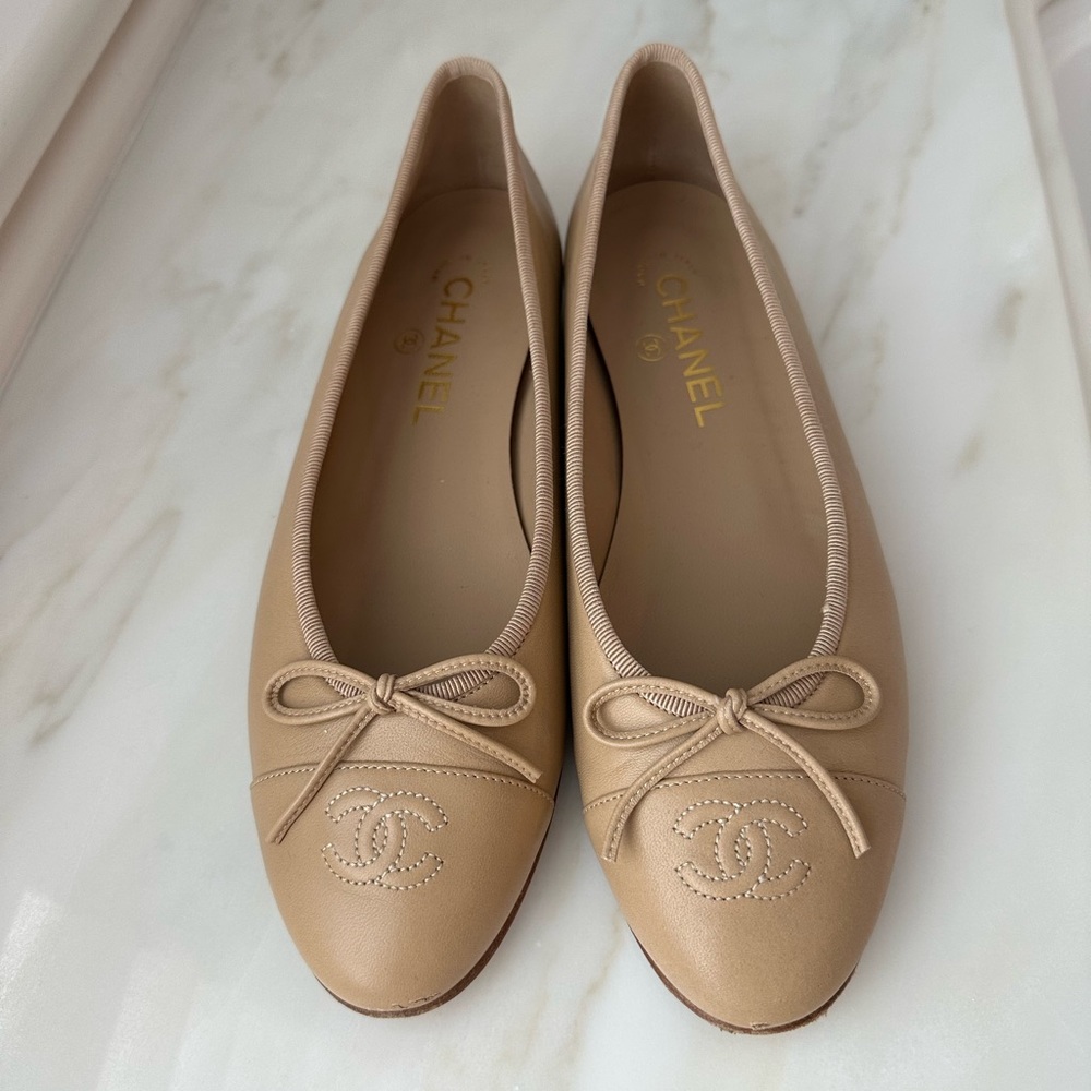 Chanel ballerinas size 38.5 - Picture 3 of 6